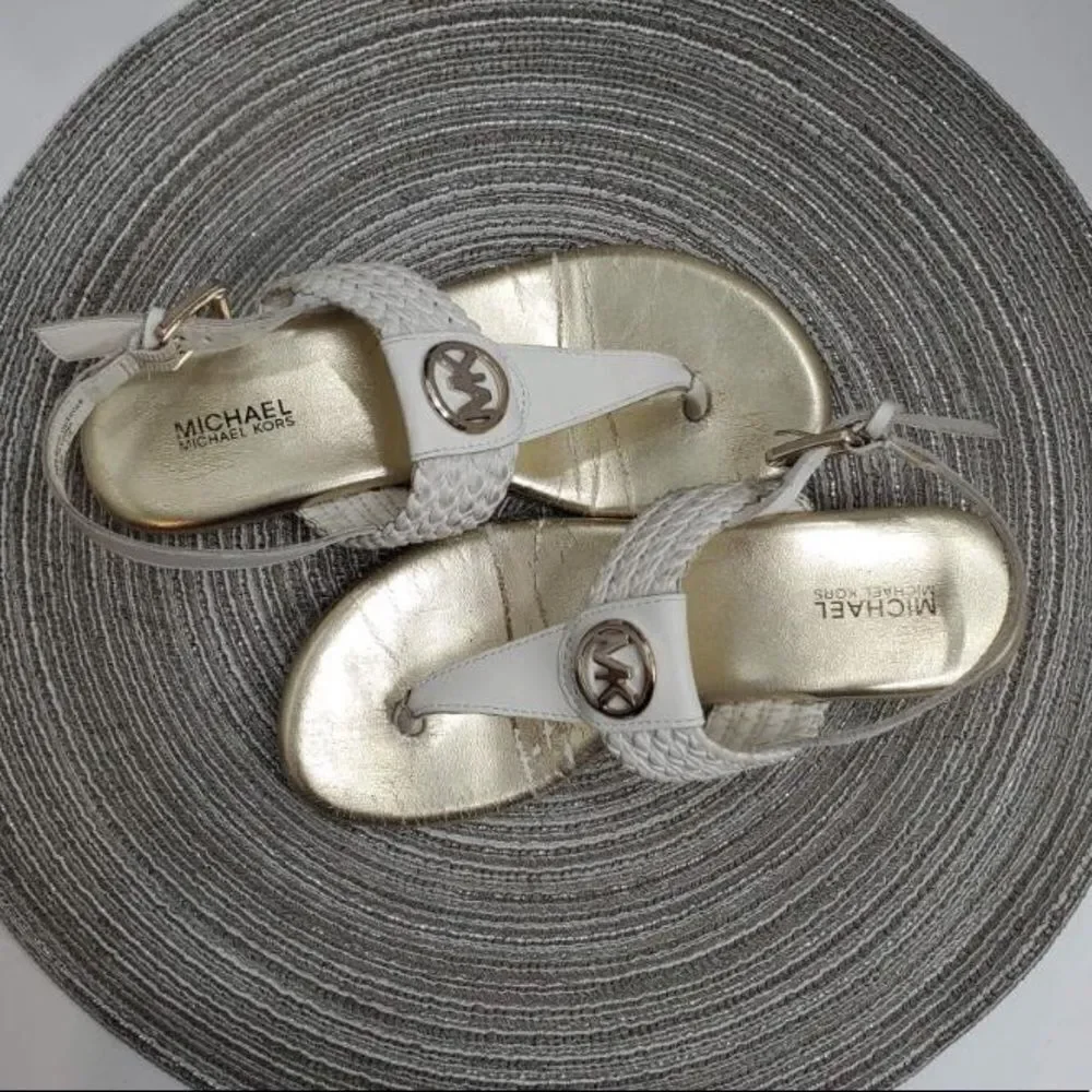 🔥4/$25 MICHAEL KORS GIRLS SANDALS FLIP FLOPS, 2